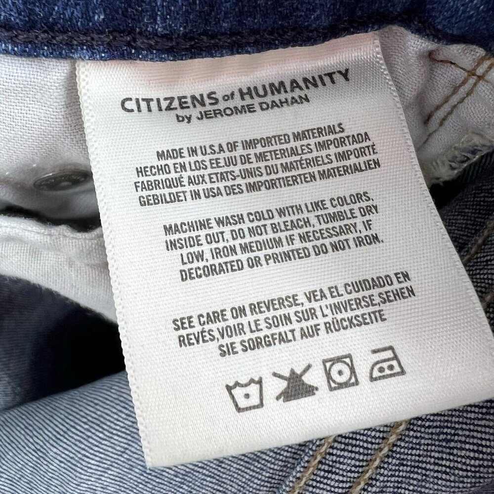 Citizens of Humanity COH Rocket High Rise Skinny Jeans 24 Cotton Stretch TAOS - Picture 6 of 7